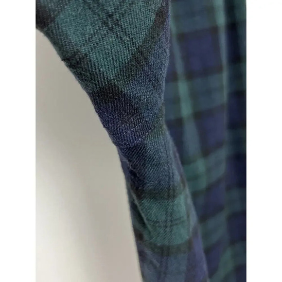 Brandy Melville Women's Tilden Pants in Green Plaid Flannel ONE SIZE - Picture 7 of 7